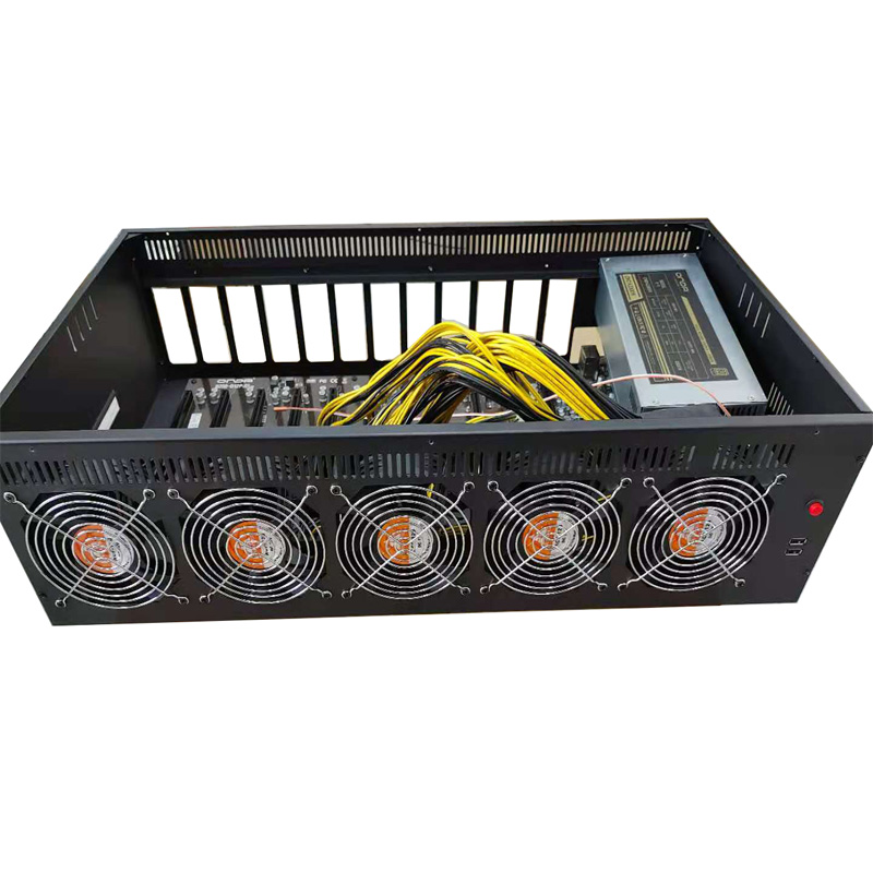 No name GPUminer 8GPUBOX 5700XT 3.4W 440MH/s 1500W thumbnail 7